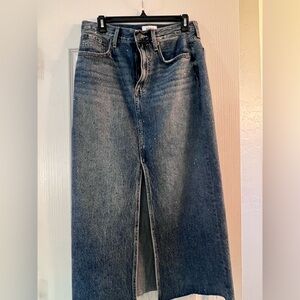 Rhinestone studded Pistola Denim skirt